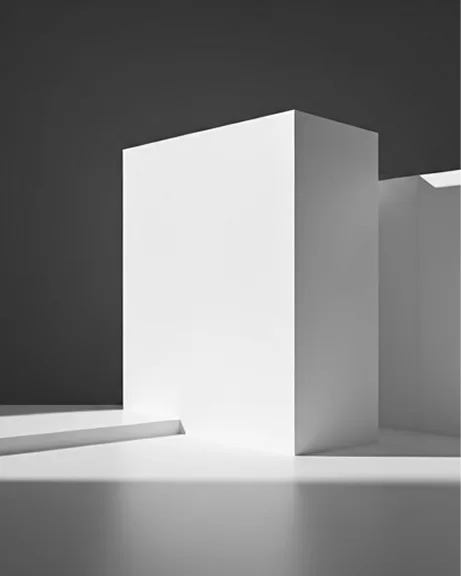 Abstract architecture visual representing structured risk